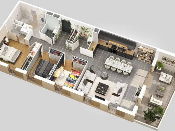 T4 APPARTEMENT NEUF - PLEIN CENTRE BEAUMONT-LES-VALENCE