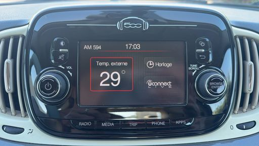 Fiat 500 1.2 69 - Lounge – 2018 – 120343 km – Essence – Boîte Manuelle — photo 5