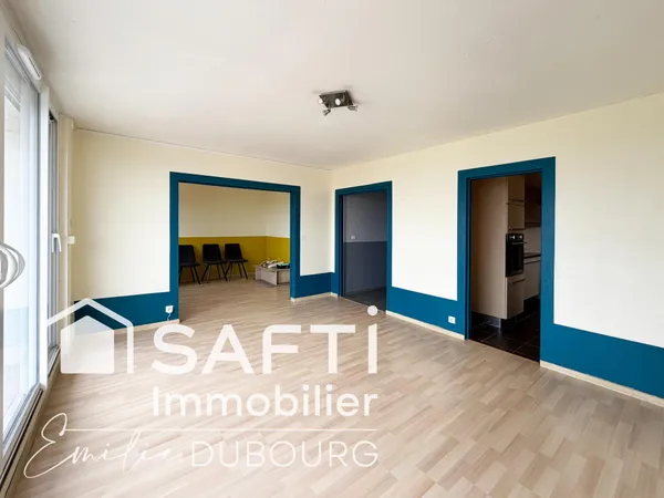 Cenon - Appartement lumineux avec vue panoramique sur Bordeaux