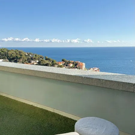 Costa plana vue mer piscine parking