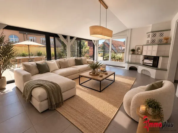 Bel appartement de 82 m2 plein de cachet au coeur de Rixheim