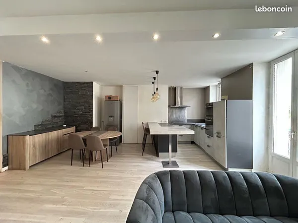 Appartement meublé à vendre - Rive-de-Gier - 105 000
