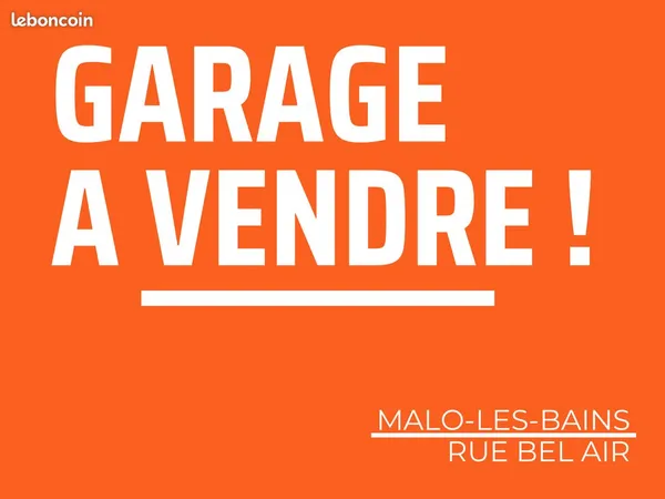 Garage à vendre - Malo-les-Bains centre