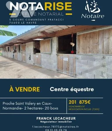 Bien agricole et foncier Vente Saint-Valery-en-Caux 201875€
