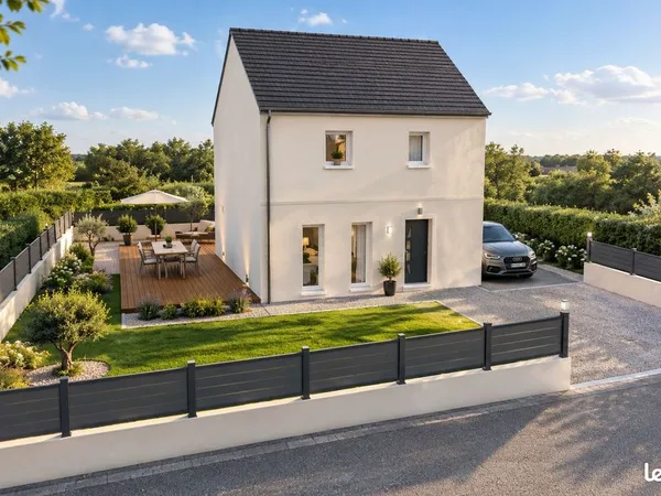 Projet de construction d'une maison 86.37 m² avec terrain à NOZAY (44)