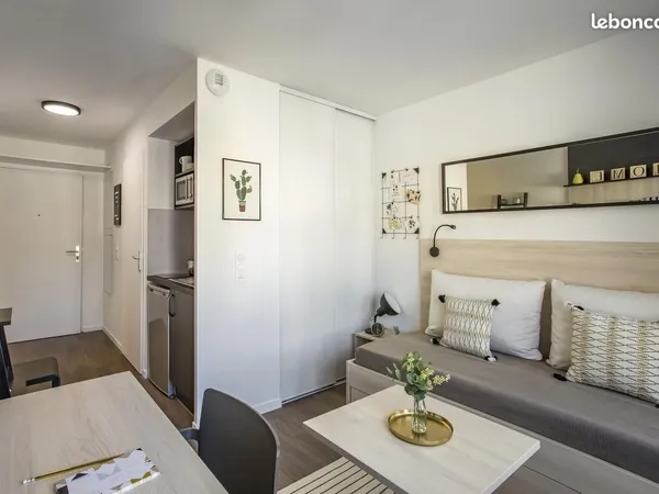 Appartement 1 pièce 19 m²