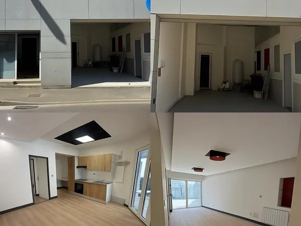 Maison avec garage