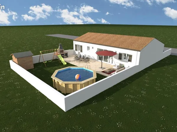 Maison 80 m² Courcon