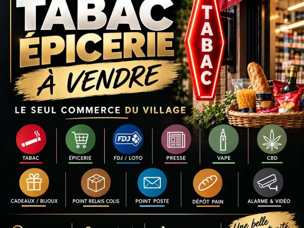 AV bureau de tabac, presse, FDJ épicerie - 71