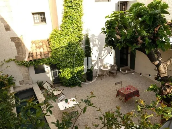 Magnifique maison de village de caractère avec piscine à vendre à Visan