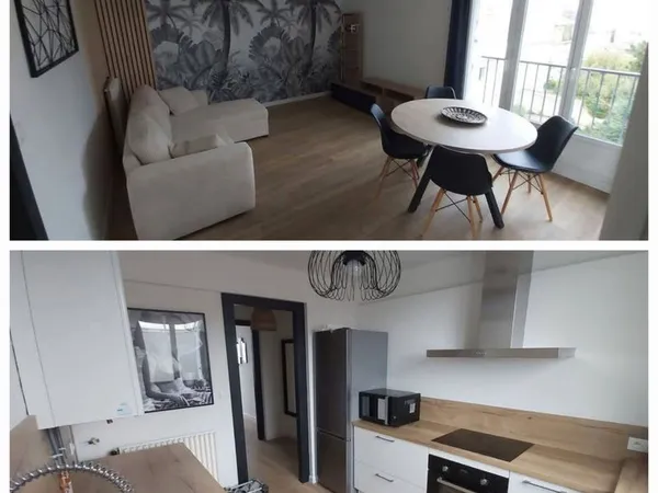 Chambre meublée