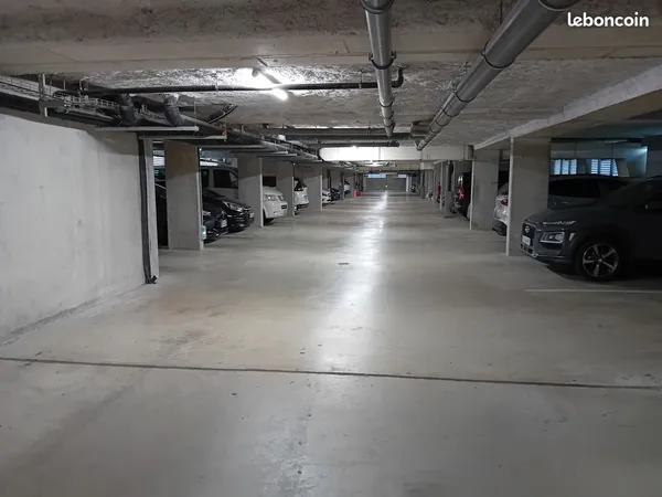 Parking couvert -quartier rives sud