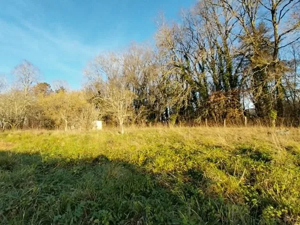 Château l'évêque - Terrain plat et constructible 1400 m2