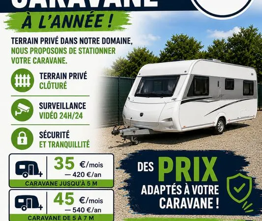 Stationnement caravane