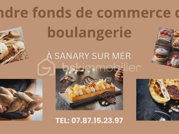Commerce boulangerie Sanary Sur Mer