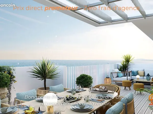 Appartement - 2 pièces - LES TERRASSES DE LA CORNICHE