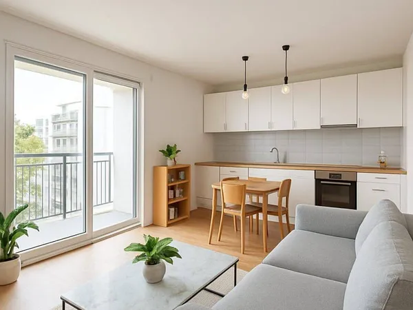 Appartement 2 pièces 44 m²