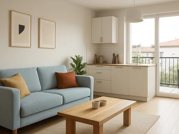Appartement 2 pièces 45 m²