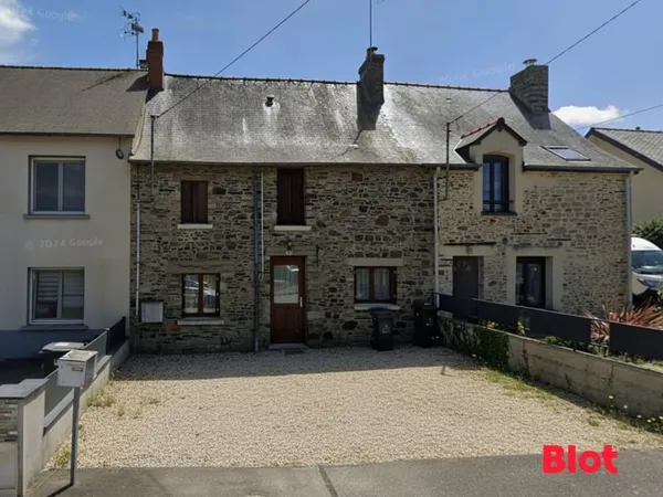 A VENDRE BLOT IMMOBILIER BAIN DE BRETAGNE- MAISON 2 CH 128M² PLECHATEL