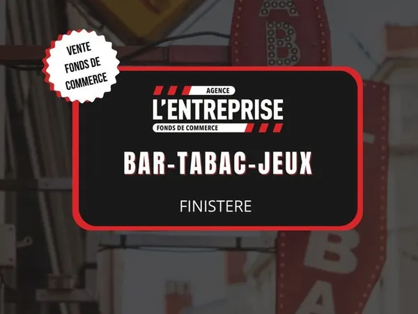 Bar, fonds de commerce, jeux, tabac 100 m² BREST