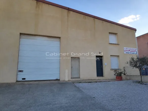 Location Entrepot + Bureau à Vendargues