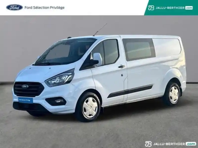 Ford Custom transit  fg 320 l2h1 2.0 ecoblue 130 s&amp;s cabine approfondie trend business bva6 7cv