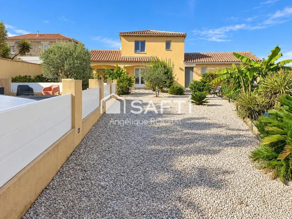 Nouveauté CO EXCLUSIVITE Villa avec piscine, grand jardin et garage - Laurens (34480)
