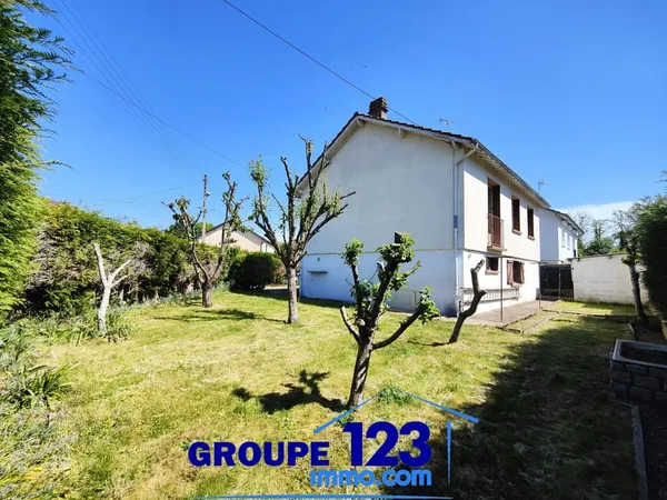 Maison avec sous-sol et potentiel d'aménagement Migennes
