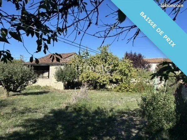 Terrain 843 m² Saleignes