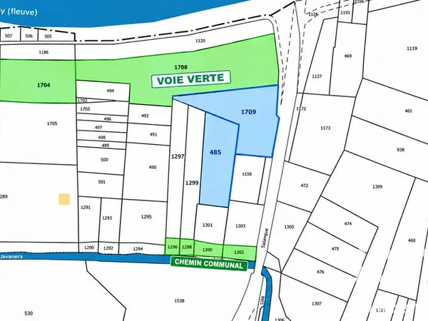 Terrain 5709 m²
