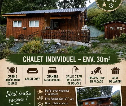 Chalet dans camping