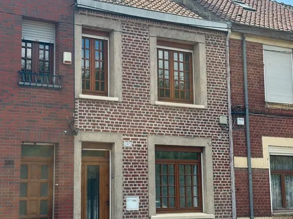 Maison 3 pièces 86 m² - Valenciennes secteur Hôpital - jardin arboré