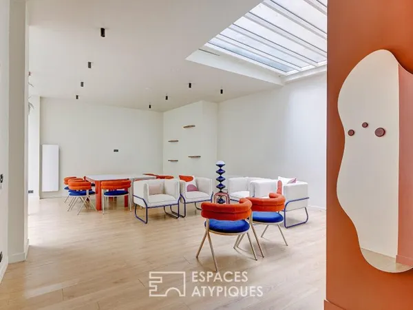 Loft rénové avec verrières en rez-de-cour - Villiers / Europe