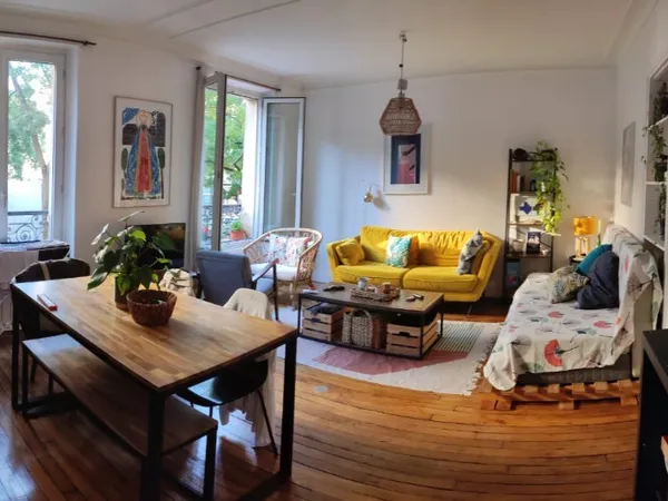 Loue appartement 60m² 2 chambres Ménilmontant