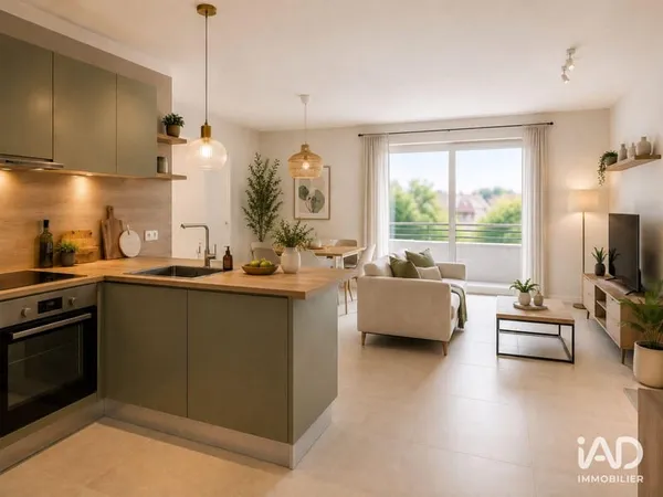 Appartement 2 pièces 45 m²