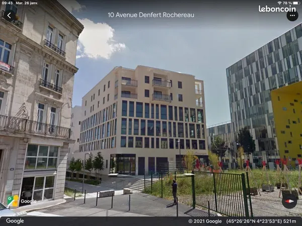 Appartement 2 pièces quartier Gare CHATEAUCREUX