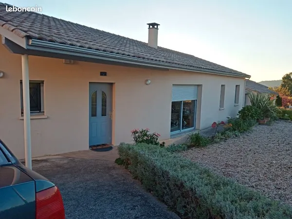 Maison contemporaine plein pied 120m2