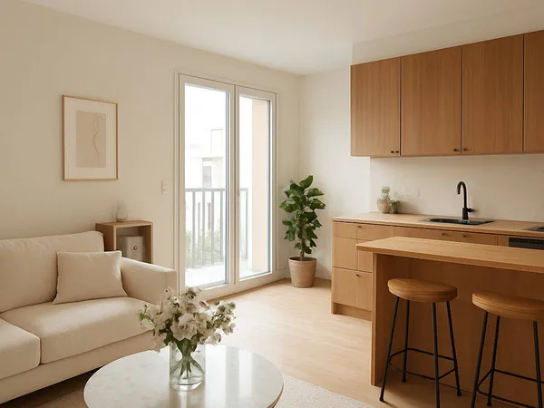 Appartement 2 pièces 45 m²