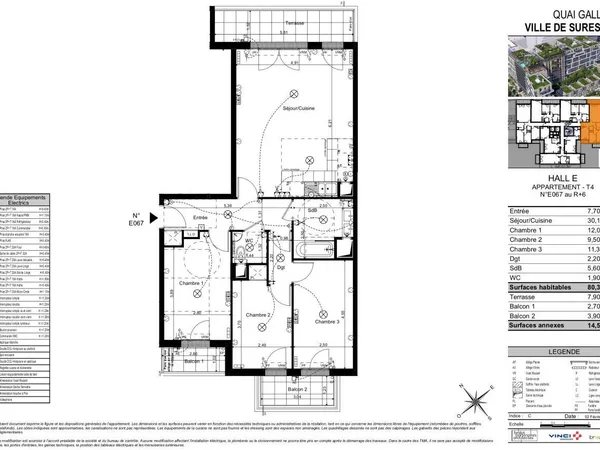 Appartement T4