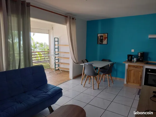 Appartement T2 - 38 m² - piscine - salle de sport