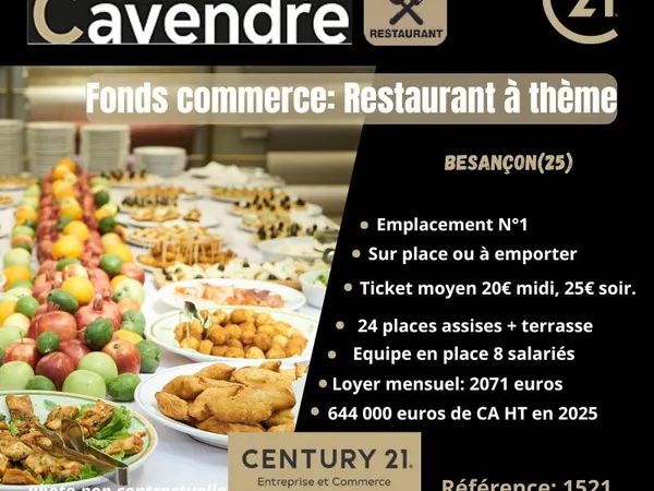 Restauration 1 m² BESANCON