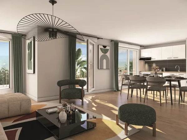 Appartement 3 pièces 64 m²