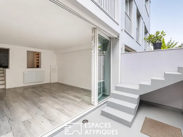 Duplex contemporain au calme dans une ancienne imprimerie