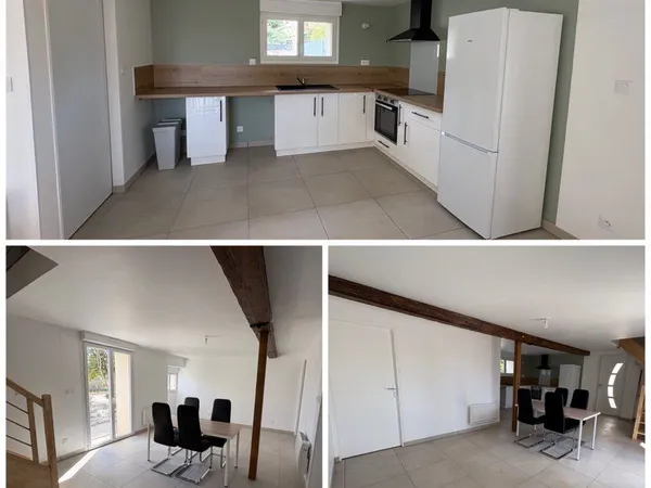 Location maison - 69m2 - 2 chambres - Terrasse et jardin - Vertou