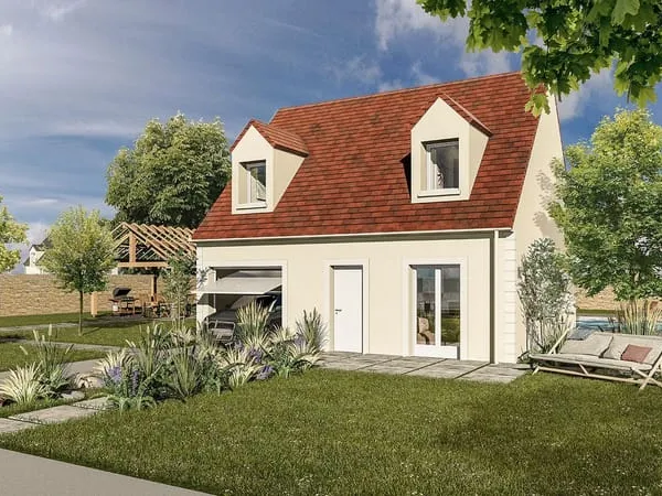 Faites construire votre maison 81.67 m² avec terrain à SAINT-VRAIN (91) !
