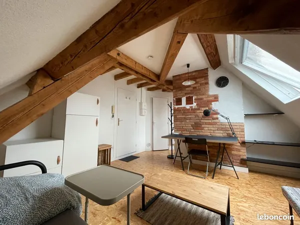 T1 bis 34 m² refait à neuf