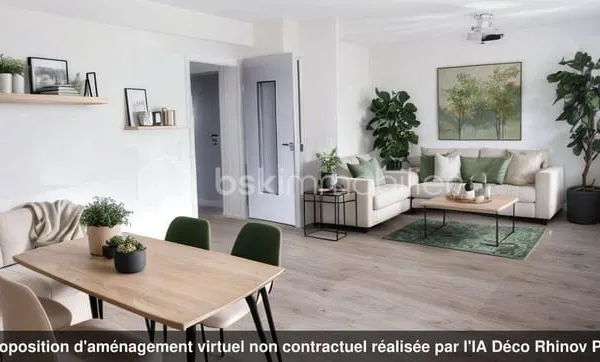 Appartement 3 pièces 68 m²