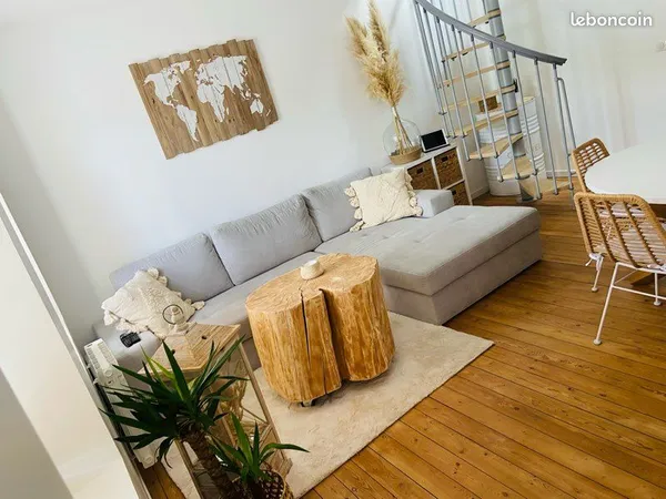 Loue T2 en duplex à Pontpoint