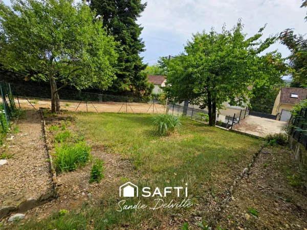 Terrain à bâtir 235m² - R+1+combles- maison 130m²