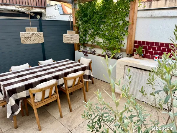 Toulouse Saint-Cyprien : Maison de 74 m² avec cour privative au calme